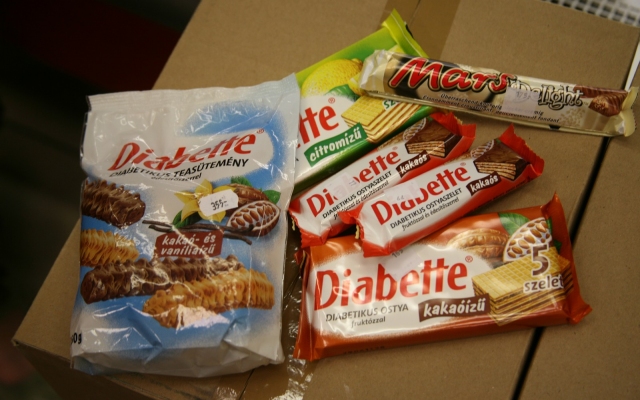 diabetikus élelmiszerek